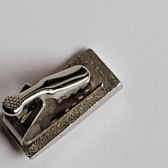 Vintage Pioneer Cufflinks and tie clip set. - Picture 12 of 16